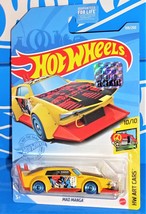 Hot Wheels 2021 Factory Set HW Art Cars Series #159 Mad Manga Yellow w AEROs - £2.33 GBP