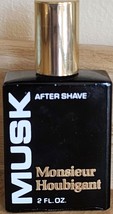 Monsieur Houbigant Musk After Shave 2.0 oz Splash PLEASE READ 50% - £12.17 GBP