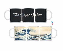 Color Changing! The Great Wave ThermoH Exray Ceramic Coffee Mug - $12.73