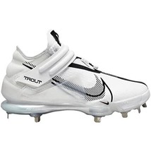 Nike Men&#39;s Force Zoom Trout 7 Pro Metal Baseball Cleats CI3134-102 White... - £86.19 GBP