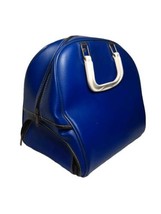 Vintage Triangle Sep-A-Rator Bowling Bag, Blue, Bottom Zipper Pocket. Se... - $48.50