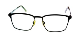 John Varvatos Eyeglasses Rectangle Men Black Eyewear Frame V165 53mm - £72.10 GBP