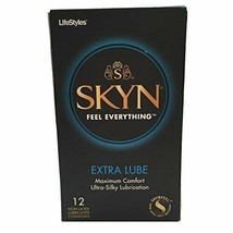 Skyn Extra Lubricated Non Latex Condoms, 12 Ct. - £13.31 GBP