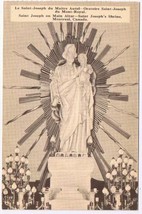 Quebec Postcard Montreal Saint Joseph Main Altar St Joseph&#39;s Shrine - £1.71 GBP