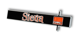 Trim Parts &quot;Sierra&quot; Dash Panel Emblem For 1975-1980 GMC Sierra Pickup Tr... - £47.79 GBP