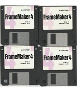 Adobe Framemaker 4 ~ 9 disk set for Macintosh ~ Version 4.02 ~ VTG ~ 3.5&quot; - $17.82