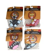 4 Halloween Pumpkin Mess Free Push-In Face Decorating Kit, 4 Different P... - $9.89