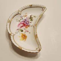Royal Crown Derby small fan pin trinket dish tray ~ 5x2.5”. Made in England - $15.00