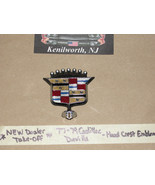 NEW DEALER TAKE-OFF 1977-1979 CADILLAC DEVILLE HOOD WREATH EMBLEM ORNAMENT - $98.99