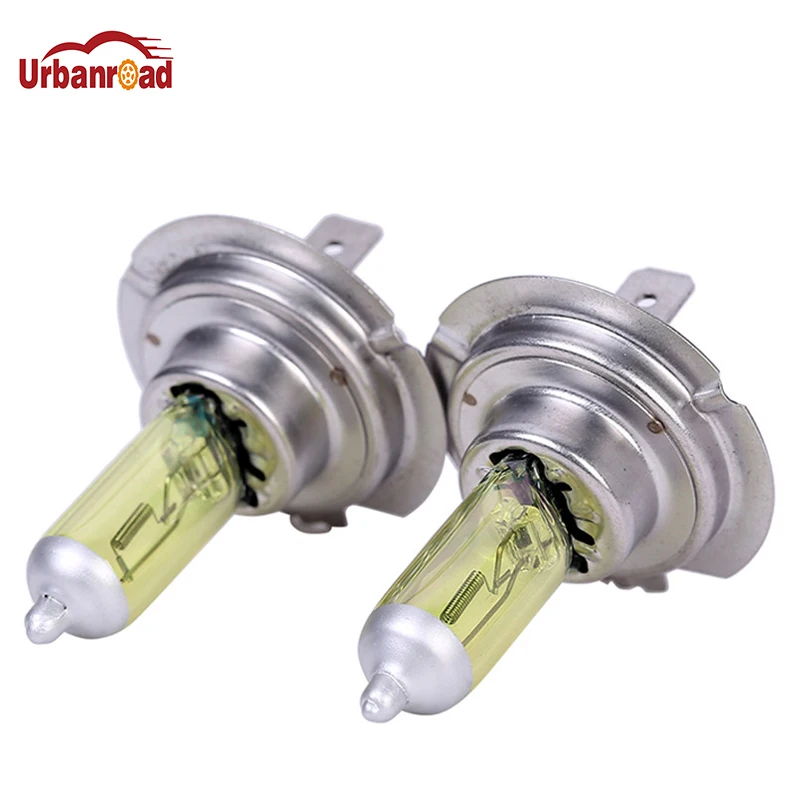 road 2pcs H7 Light Bulbs 3000K Halogen H7 12V 55W  Yellow Fog Factory Price Car  - £102.41 GBP