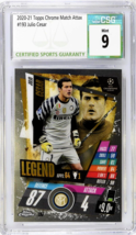 2020-21 Topps Chrome Match Attax UCL Legend #193 Julio Cesar CSG 9 *None Higher* - £10.69 GBP