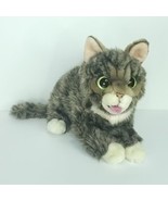 Lil Bub Cuddle Barn Cat Kitty Cat Plush Stuffed Animal Green Eyes Realis... - £27.90 GBP