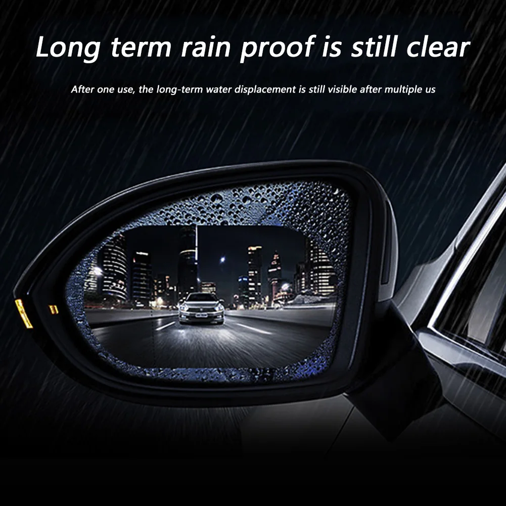 Sal car side mirror protective film anti fog glare rainproof sticker auto film pet nano thumb200