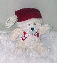 Gallerie Hershey Christmas Teddy Bear Plush Toy 7&quot; - Super Cute! - $9.49