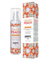 EXSENS of Paris Organic Massage Oil - 50 ml White Peach - £31.14 GBP