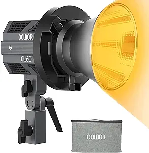 Cl60 Cob Video Light,Power 65W,2700K To 6500K,Cri 97+,Only 550G,Support ... - $276.99