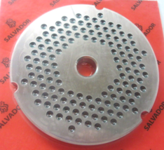 ITALY Size #32 x 3/16" (4.5 mm) Burger Grind Meat Grinder Plate *REVERSI... - $26.49