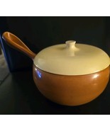 RUSSEL WRIGHT Iroquois Casual Cookware Sauce Pan Pot Brown Ripe Apricot ... - $152.95 CAD