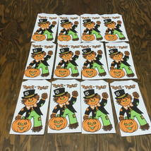 Vintage small paper bags trick or treat handout candy party favors scare... - $19.75