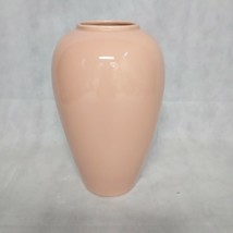 Haeger Large Oil Jar Vase Pink 4304 Ceramic 13&quot; x 7.5&quot; 1986 - £46.71 GBP