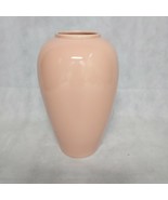 Haeger Large Oil Jar Vase Pink 4304 Ceramic 13&quot; x 7.5&quot; 1986 - £46.04 GBP