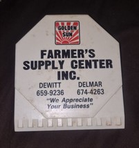 golden sun farmers Supply Center Inc DeWitt And Delmat Iowa Clip Ice Scr... - $23.36