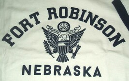 Fort Ft Robinson, Nebraska souvenir T-Shirt circa 1980s NWOT Extra-Large... - $20.00