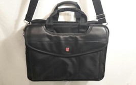 Swiss Gear Wenger 17&quot; Laptop Messenger Briefcase Shoulder Bag - Black - £19.29 GBP