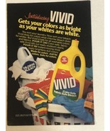 1983 Vivid Color Safe Bleach Vintage Print Ad Advertisement  PA1 - £6.30 GBP