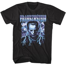 Frankenstein Lightning Storm Men&#39;s T Shirt - £25.45 GBP+