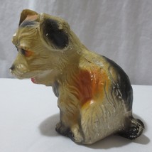 Chalkware Vintage Carnival Prize Dog Figurine Scottish Terrier Scotty Dog 5 1/4 - £19.98 GBP