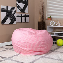 Pink Dot Bean Bag Chair DG-BEAN-LARGE-DOT-PK-GG - £126.66 GBP