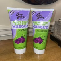 Lot of 2 Queen Helene Grape Seed Peel-Off Masque Grapeseed Mask 6 oz Each - £31.15 GBP