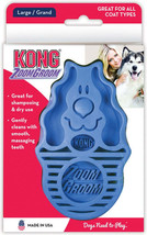 KONG Zoom Groom Large Brush for Dogs Boysenberry - Skin-Revitalizing Pet... - £9.44 GBP+