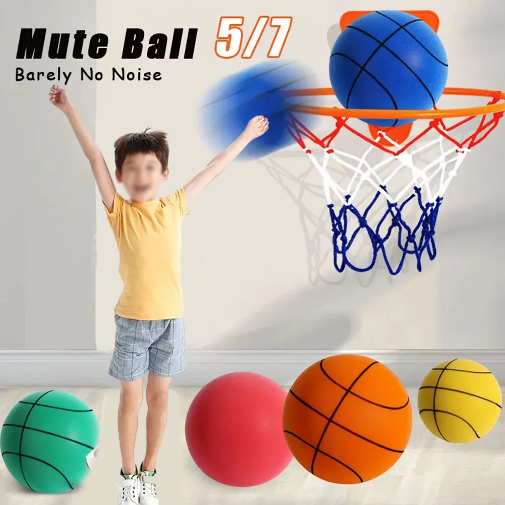 2023 New Bouncing Mute Ball Hot Sale Indoor Silent Skip Ball Playground Bounce B - £82.64 GBP