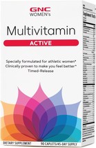 GNC Women&#39;s Active Multivitamin | Supports an Active Lifestyle | 30+ Nutrient Fo - £35.96 GBP