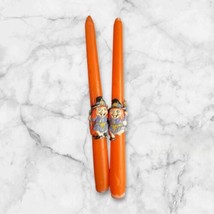 VINTAGE HALLOWEEN NOVELTY TAPER CANDLES GHOST READ SEE PICS - $43.24 MXN