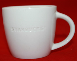 Starbucks Coffee 2010 D Tous Droits White Espresso Demitasse Mug Cup - £18.06 GBP