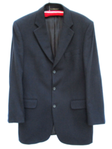 Ing. Loro Piana &amp; C. Lanzawood 100% Cashmere Suit Jacket Dk Gray 42 Long Italian - £37.34 GBP