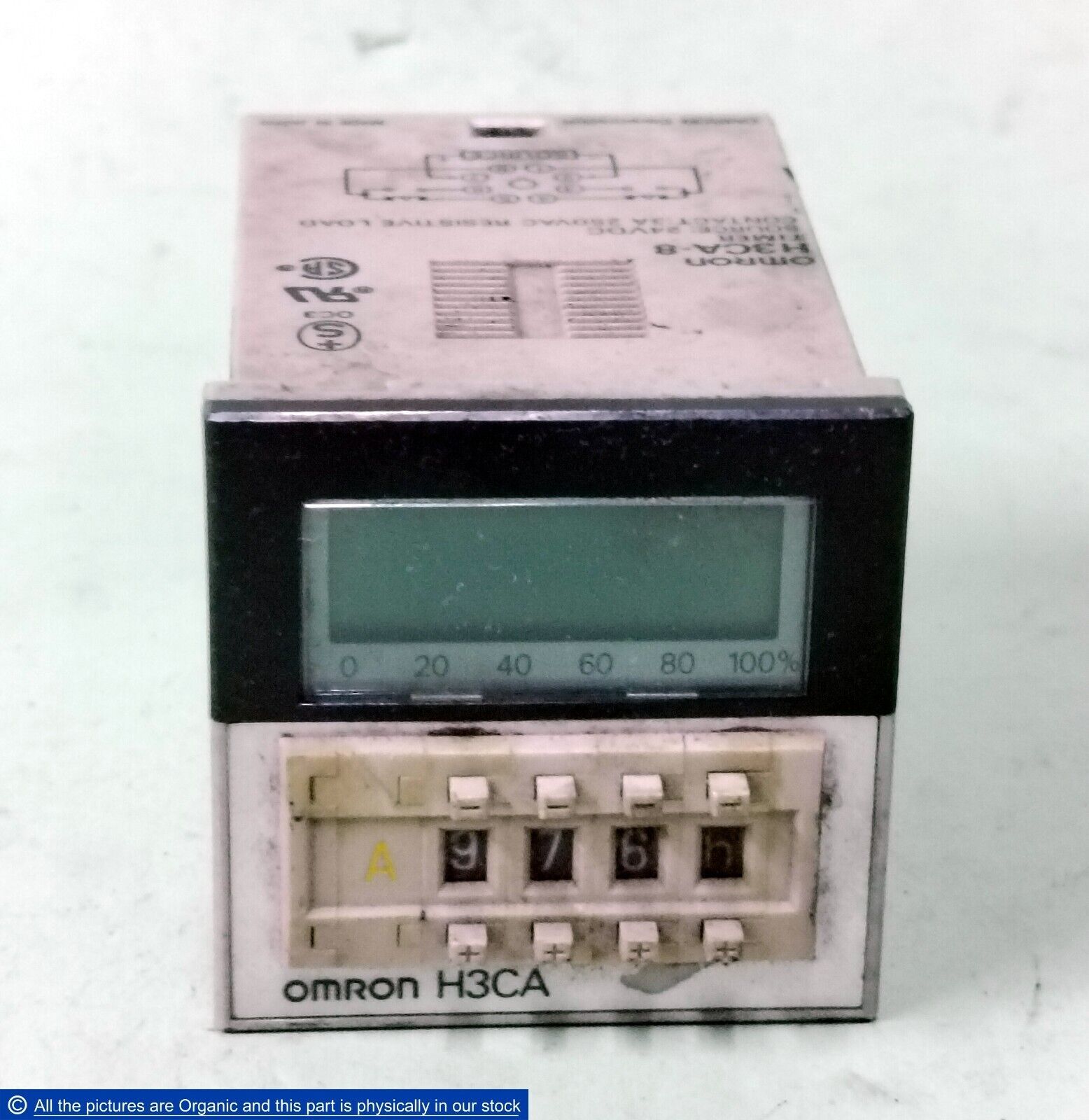 Omron H3CA-8 Solid-State Timer 24VDC Contact 3A 250VAC Resistive Load Japan - $249.00