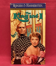 The King and I movie Rodgers &amp; Hammerstein VHS tape movie film Yul Brynner - $3.00