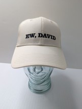 Schitts Creek Ew, David Adult Hat Cap Concept One Accessories NWT Official - £11.18 GBP
