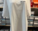 Yonex Unisex T-Shirts Badminton Sports Top Casual White [Size:95] NWT 22... - $36.81