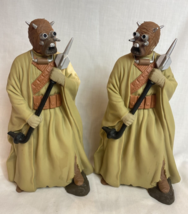 Star Wars 1998 Applause Plastic Molded Action Figures 10&quot; Lot of 2 - $18.99