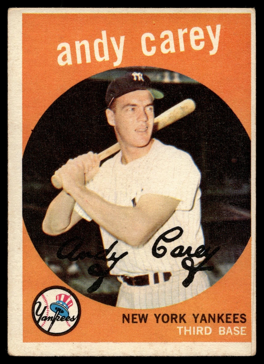 1959 Topps Andy Carey #45 New York Yankees - $15.26