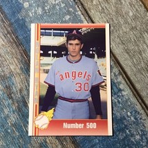 Nolan Ryan Baseball Trading Card Pacific 1991 CA Angels Number 500 #125 - £1.56 GBP