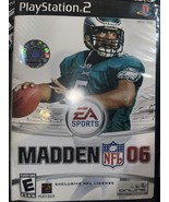 Madden NFL 06 (Sony PlayStation 2, 2005) Tested. Cut On Case And Artwork. - €8,72 EUR