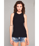Women&#39;s Sleeveless Crew Neck Cut-out Back Detail Longline Top - $244.59 MXN