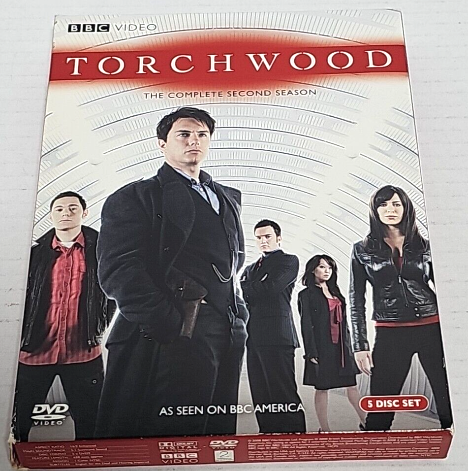 Torchwood: The Complete Second Season [5 Discs] (2008) BBC DVD Set - $12.99