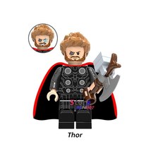 1pcs Superhero Marvel Thor And Stormbreaker Avengers Infinity War Minifigures - £2.34 GBP